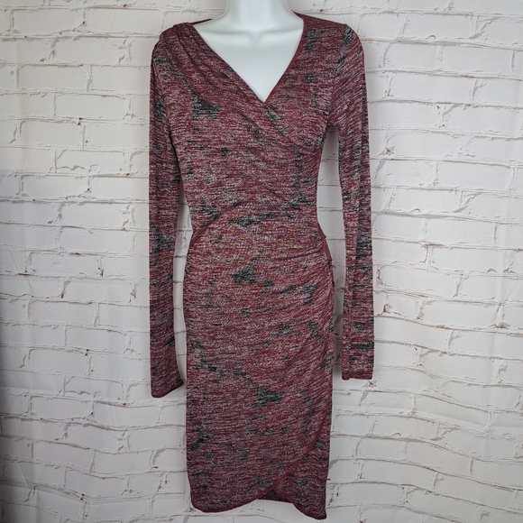 Aritzia Wilfred Free Klum Wrap Dress - Picture 3 of 9